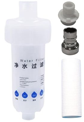 Wlikmjg Sostituzione del filtro 'acqua del serbatoio del pesce, filtro 'acqua a lavatrice | di filtraggio 'acqua del rubinetto | 5 micron Sostituiscono il filtro pre-acqua del serbatoio di pesce