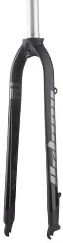 ZiYouao Fahrrad Gabel Fahrrad-Starrgabel 26/27,5/29 Zoll Scheibenbremse Mountain Gabel Gerades Rohr 28,6 MM Matt Leichte MTB Fahrradgabel Fahrradgabeln(29 Black)
