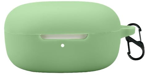 Funda de silicona para Redmi Buds 6 Play auriculares Bluetooth, funda protectora para Xiaomi Redmi Buds 6 Play (LightGreen)