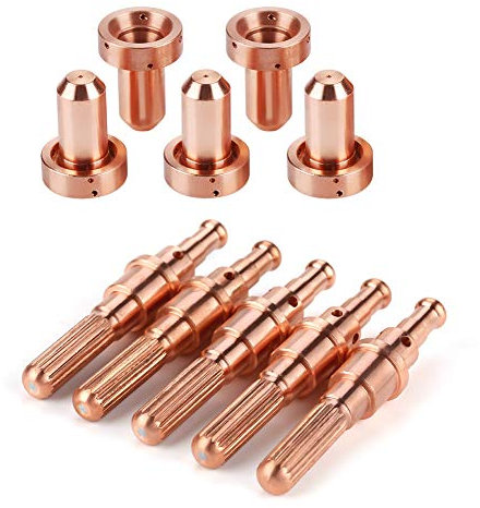 Plasmaschneider-Spitzen, Plasmaschneider-Schweißgerät, Kombi-Plasmaschneider-Zubehör, Plasmabrenner, 5 Stück 9-8215, Elektrode, 5 Stück 9-8207, Düsenspitzen für Thermal Dynamics