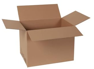 packster 120x Versandkarton Faltkarton Hermes Paket M 406 x 306 x 312 mm Braun