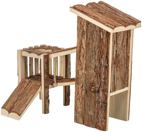 Spielplatz Tjorven, Mäuse/Hamster, Rindenholz, 32 × 19 × 29 cm