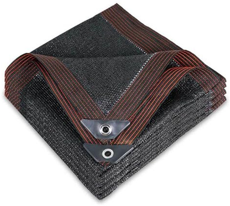 KSQP Filet Ombrage Extérieur Blanc Bache pour Pergola Voile D Ombrage Filet de Protection Voile d' ombrage Jardin Balcon/Garage/Ferme/Voitures/Pergola,black-5x7m