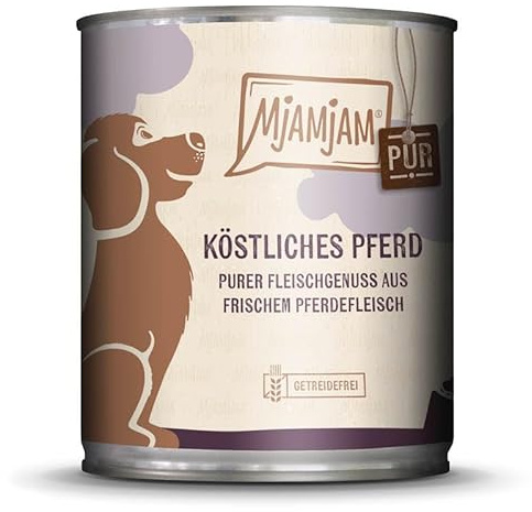 MjAMjAM Nassfutter Bundle Hypoallergen Pferd für Hunde - Plus 2