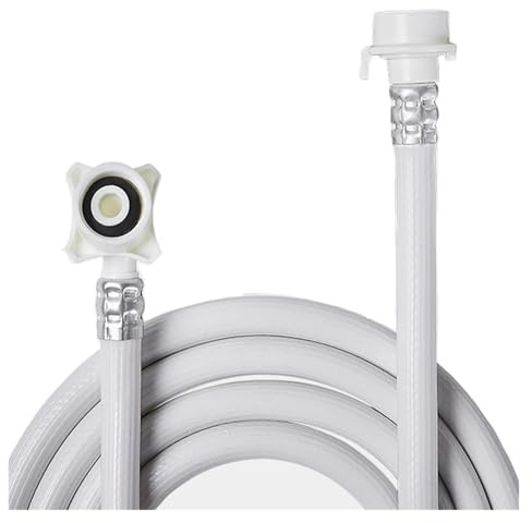 Raccord d'arrivée d'eau en PVC for machine à laver automatique, modèle universel, sur le tuyau d'arrivée d'eau(300cm)