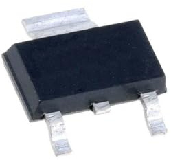2X LDL1117S33R IC: voltage regulator LDO,linear,fixed 3.3V 1.2A SOT223 SMD STMic