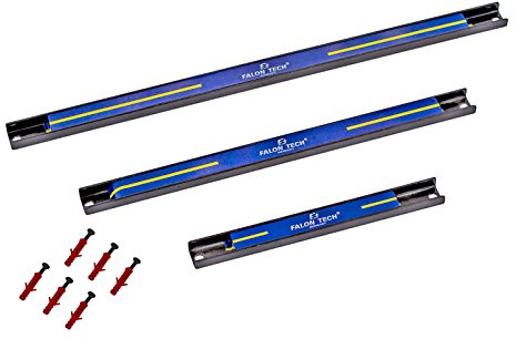 3 x Magnetleiste Werkzeugleiste Werkzeughalter Halterung 23, 37, 48 cm(MAG-LIS3)