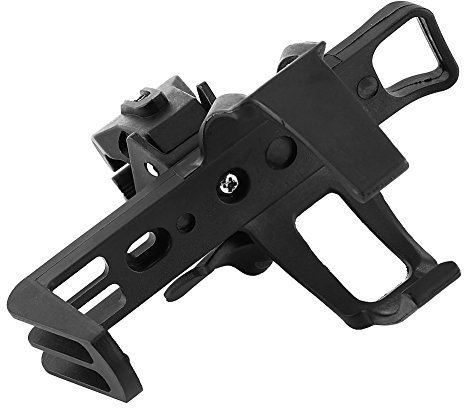 Keenso Support de bouteille d'eau en plastique, Porte Gourde pour moto Noir