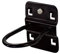 ADB Lochwand Maschinenhalter Haken Halter 40, 60, 80 mm Lochwandhaken Werkzeughalter, Farbe (RAL):Tiefschwarz (RAL 9005), Länge:60 mm