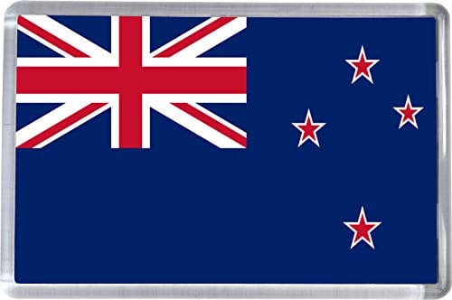 Flags of the World New Zealand Flag Magnet 5 X 7.5 CM