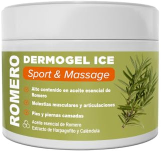 QKnatur - ROSEMARIN CREAM GEL - Lindert und lindert Muskel- und Gelenkbeschwerden - Hoher Gehalt an ätherischem Rosmarinöl und Extrakten aus Teufelskralle und Ringelblume (500 ml)