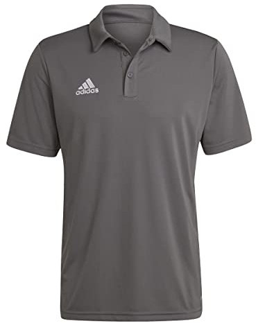 adidas Men's Entrada 22 Polo Shirt, Team Grey Four, XS
