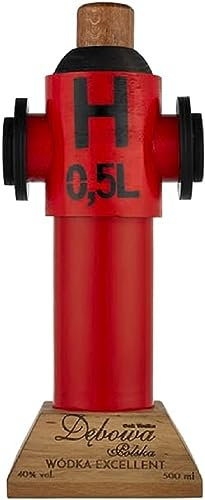 The Wine Guys Geschenkset Wodka Hydrant - Polnischer Premium Wodka Debowa in Hydrant-Optik 0,7l