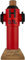The Wine Guys Geschenkset Wodka Hydrant - Polnischer Premium Wodka Debowa in Hydrant-Optik 0,7l