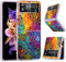 Z Flip 3 Hülle, Kompatibel mit Samsung Galaxy Z Flip 3 5G Hülle Ultra Dünn Weiches Silikon Handyhülle, [Farbe Blasen][Buntes Muster][Gradient] Kratzfest Schutzhülle für Samsung Z Flip 3 5G