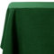 WAITER TREE Table Cloth 140x240 cm Rectangular Wipe Clean Table Cover, Emerald Faux Linen Wipeable Waterproof Tablecloth for Outdoor Picnic Dining Kitchen Party - Dark Green