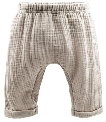 maximo Baby Hose Krempelhose Musselinstoff GOTS-50-56 - Kindermode : Baby - Jungen