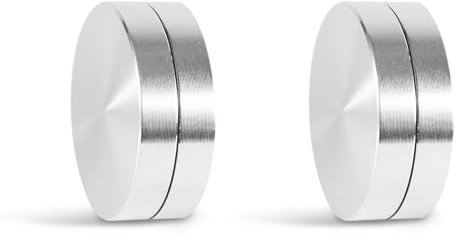 2 Stück 50 mm Keramik Spinner Werkzeug, Metall Keramik Wurfrad Mini Polymer Ton Spinner Keramik Spinnrad Drehscheibe Töpfer Trim Stabilisator für Töpferliebhaber