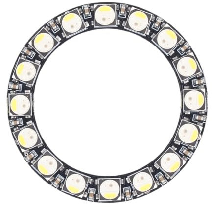 Miskall 32 Bit RGB LED Ringe Board 16 Bit SK6812 32 Farben Und Fluoreszierende Weiße Ringe Lampe Wanduhr Licht Treiberplatine