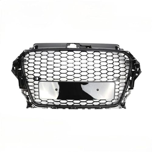 Kühlergrill Front Grill Für AUDI A3 S3 RS3 2013 2014 2015, Verschleißfest wetterfest und langlebig Sport Stil Autoersatzteile Dauerhaft Grill