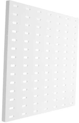 CIYODO Support De Panneau Perforé Décor Tableau D'outils Grand Panneau Perforé Panneau Perforé De Garage Mur De Stockage D'outils Organisation Du Garage Blanche Plastique