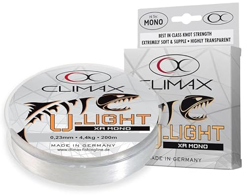 Climax U-Light Mono transparent 200m 0,18mm