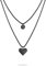 LIEBESKIND BERLIN Herz-Schmuck für Damen – Edelstahl Kette, Armband und Ohrringe mit liebevollem Herzanhänger – In verschiedenen Farben und Ausführungen – Romantische Geschenkidee