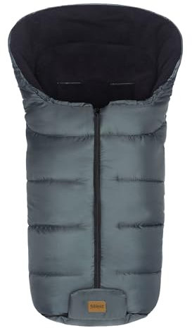 Fillikid Winterfußsack Eco Komfort | Kuscheliger Baby Fußsack Universal für Babyschale, Autositz | Leichter Kinder Fußsack für Kinderwagen, Buggy oder Sportwagen | Warmer Fusssack waschbar