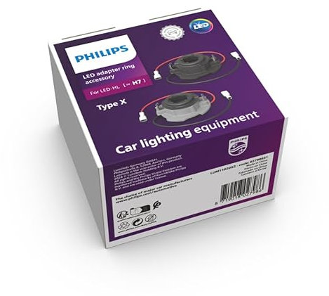 Philips Adapter-Ring H7-LED Typ X, Lampenhalterung Ultinon Pro6000 H7-LED