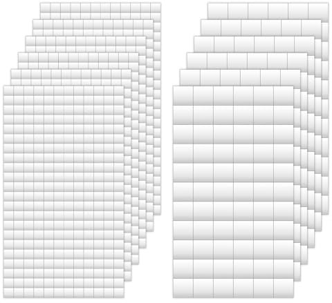 XIATIAN 1980 Stück Klein Klebepunkte, Doppelseitig Klebepunkte 3D Schaumstoff Klebepads Klebend Quadrate Klebepunkte, für DIY Scrapbooking Basteln (12 mm, 6 mm)