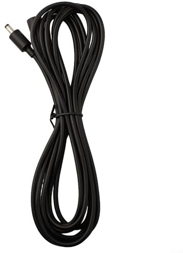ComfyHarbor Verlängerungskabel, 3 m, Verlängerungskabel, für Echo Dot Gen Lautsprecher-Setup, wasserdichtes, hitzebeständiges Netzkabel (schwarz)