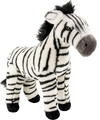 Carl Dick Zebra stehend ca. 30cm Plüschtier, Stofftier, Kuscheltier 3653
