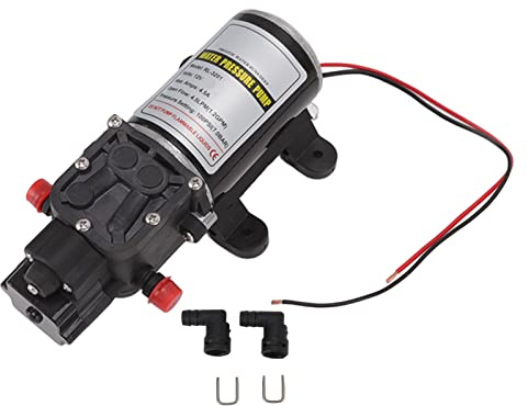 Bomba de agua de diafragma Bomba de diafragma intermitente autocebante Bomba de agua de alta presión para uso marino doméstico (RL 3201(12V))