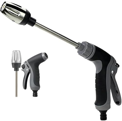 Power Jet Hochdruckpistole, Water Blitz Hochdruckreiniger, Water Blitz Für Gartenschlauch, TurboWasher für Gartenschlauch Original, mit Zubehör, Ideal Für Autowäsche, Garten & Terrasse