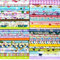 50Pcs Baumwollstoff 100% Baumwolle Patchwork Stoffe 30x30cm Quadrate Baumwolltuch Stoffpaket zum Nähen mit vielfältiges Muster