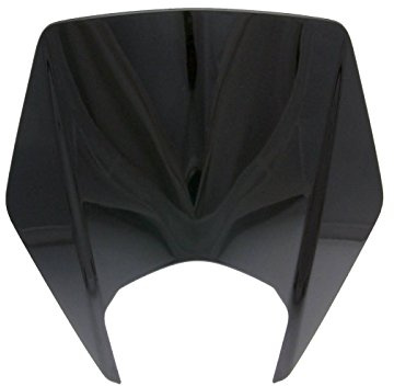 Scheinwerfermaske Oberteil OEM schwarz für Derbi Senda 2011-, Gilera RCR, SMT
