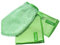 Jemako 3er Set Fenster-Set Reinigungshandschuh Trockentuch (45 x 60 cm) Profituch (40x45 cm) inkl. Sinland feinmaschiges Wäschenetz (Grün)