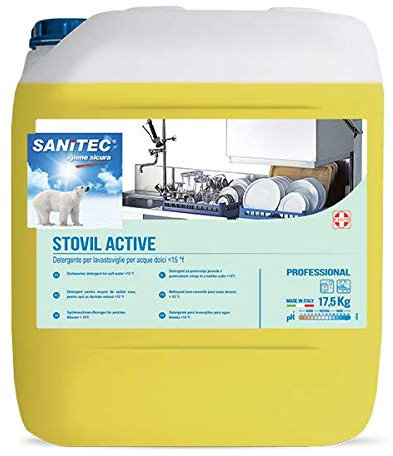 Detersivo Lavastoviglie Sanitec Stovil Active 17,5Kg