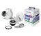 Monsoon Turbo Shower Fan with Light Kit LED