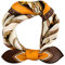 Ecroon Seideschal Damen Halstücher Seidentuch Schals Halstuch Seiden schal Scarf Bandana Taschentuch Ansatz Handgelenk Kopftücher
