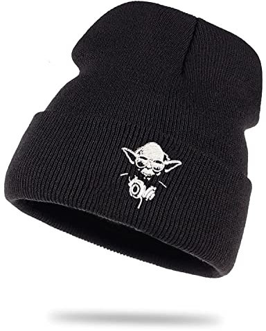 Yoda DJ YODA Jedi Ritter The Empire Turntables Music Rave House Trance Techno Geek - Wollmütze Wintermütze Rollmütze Beanie Mütze Seemannsmütze Unisex Piece