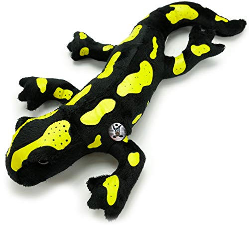 Feuersalamander Kuscheltier Lurch schwarz gelb Molch Amphibie Plüschtier Louis - Kuscheltiere*biz
