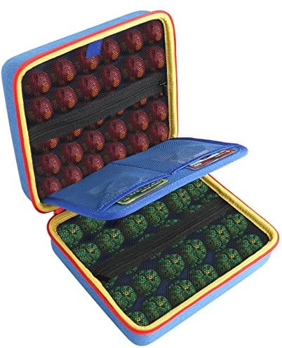 co2CREA Hart Baku Toys Storage case Aufbewahrungskoffer für Bakugan Baku-Gear Geogan Rising Geogan Brawler Tragebox mit Netztasche, Nur Hülle