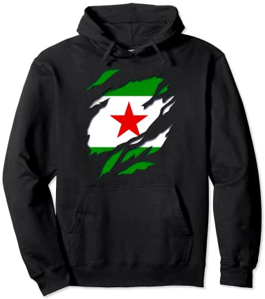 Arbonaida Bandera independentista Andalucia libre Sudadera con Capucha
