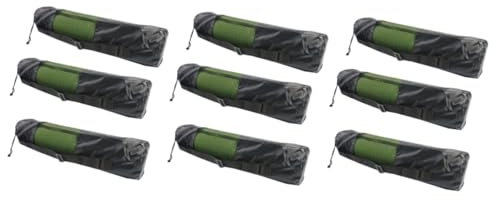 Unomor 9 STK Tragetasche Trainingsmatten-Schlingenträger Turnbeutel Reisetasche für die Reise Reisetaschen Fitness-Träger trainieren Yaga-Tasche Sport Gepäck und Taschen halb Netto Reisen