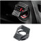 Adunsiaoto Couvercle De Protection DÉmarrage De Voiture, Voiture de Démarrage du Moteur D'arrêt Bouton Coque, Engine de Démarrage Bouton-poussoir, Couvercle de Bouton D'arrêt du Moteur(Carbone Fibre)