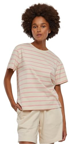 Urban Classics Damen Ladies Striped Boxy Tee