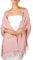 FURTALK Women's Pashmina Shawls and Wraps for Evening Dress Long Scarf Wedding Bride Bridesmaid Shawl Gifts Pink