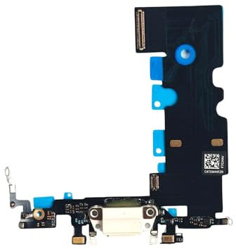 MEEFIX Dock Connector Charging Port Flex Cable Assembly with Microphone for iPhone SE 2020 (White)