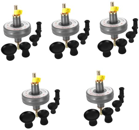JECOMPRIS 5pcs Auto Engine Valve Grinding Tool Car Valve Repair Kit Pneumatic Grinding Tool Easy Operation